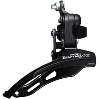 Shimano Voorderailleur Tourney TZ FD-TZ510 - 6/7 speed - down swing - hoge klem ø28,6 mm - 48T