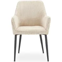 Idimex Eetkamerstoelen VERONA in een set van 2 – beige