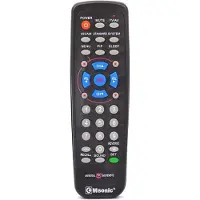 Msonic MBC415K Afstandsbediening IR Draadloze TV Druktoetsen (Universele afstandsbediening, Miracast), Afstandsbediening, Zwart