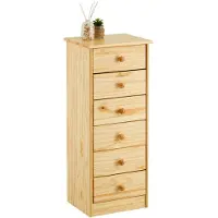 Idimex Commode RONDO met 6 lades, naturel
