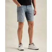 PME Legend Jeans 'Nightflight regular fit shorts' grijs gemêleerd