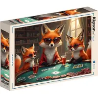 Alipson Puzzle Bluffing Foxes Puzzel (500 stukjes)