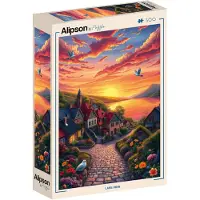 Alipson Puzzle Alipson Puzzel, Landschap bij een Meer - 500 stukjes, multicolor