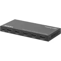 Manhattan 208369 4K@60Hz HDMI-splitter met 4 poorten