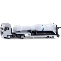 Siku 1758, MAN Truck met ESA Raket, Schaal truck: 1:87, metaal/kunststof