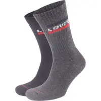 Levi's Sokken donkergrijs / rood / zwart / wit