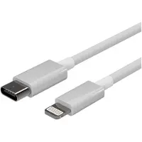 Shiverpeaks --USB Lade Kabel, USB-C Stecker auf 8-pin Stecker, PD, weiß, 1,5m