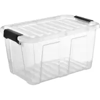 PLAST TEAM Containerbox met deksel - HOME BOX 30L KWALITEIT