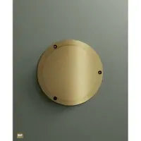 Hotbath &More rond ventilatierooster met schroeven RVS