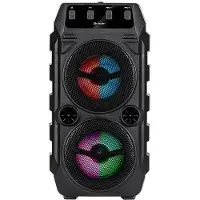 Tracer TRAGLO46612, 10W, Draadloze, Stereo, Draagbare speaker, Zwart, Geschikt voor mobiele telefoons/smartphones, Werkt op batterijen