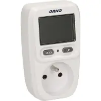 ORNO Stopcontact energiemeter met penaarde - Geschikt voor België