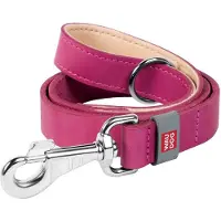 Waudog Natural Leather 25 Mm 122 Cm Hondenriem