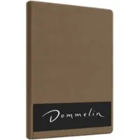 Dommelin Topper Hoeslaken 5-9 cm Cappuccino (Satijn 300TC)-200 x 220 cm