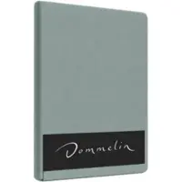 Dommelin Topper Hoeslaken 5-9 cm Spargroen (Satijn 300TC)-180 x 220 cm