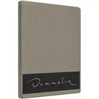 Dommelin Topper Hoeslaken 5-9 cm Taupe (Percal 200TC)-120 x 200 cm