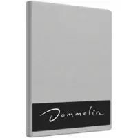 Dommelin Topper Hoeslaken 10-14 cm Zilver (Satijn 300TC)-80 x 220 cm