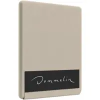 Dommelin Topper Hoeslaken 5-9 cm Sesam (Satijn 600TC)-80 x 200 cm