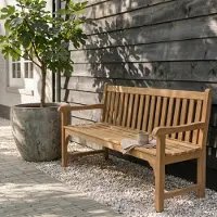 Giga Meubel Tuinbank Teakhout Java 120cm