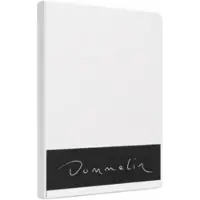 Dommelin Topper Hoeslaken 5-9 cm Wit (Flanel)-100 x 200 cm
