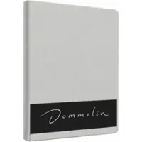 Dommelin Topper Hoeslaken 5-9 cm Zilver (Percal 200TC)-160 x 220 cm