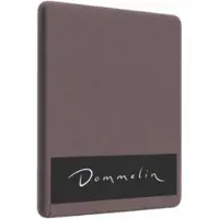 Dommelin Hoeslaken Truffel (Satijn 600TC)-90 x 210 cm