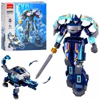 Sluban Exosuit Robot Sea Turtle bouwspeelgoed 2in1 actiefiguur schildpad - Constructiespeelgoed - bouwset met 251 bouwstenen - M38-B1278 - vanaf 6 jaar