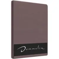 Dommelin Topper Hoeslaken 10-14 cm Truffel (Satijn 600TC)-160 x 200 cm
