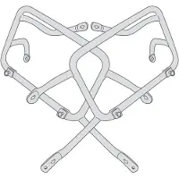 Givi One-Fit PLO_ _ _MK, zijframes Monokey