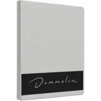 Dommelin Topper Hoeslaken 5-9 cm Zilver (Satijn 300TC)-200 x 210 cm