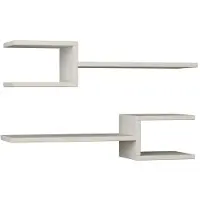 Norda Design Houten Fashion Wandplank | 100% Melamine Gecoat | 18mm Dikte | Wit