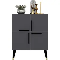 Norda Design Console Cyril - 35x70x90 cm - MDF/antraciet