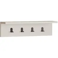 Norda Design Wandrek Ayla | mdf wit 60x14x16 cm wandrekken | NADUVI