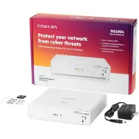 HP Networking Instant On Secure Gateway 4-port Gigabit SG1004 gateway/controller 10, 100, 1000 Mbit/s