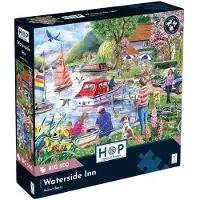 The House of Puzzles Waterside Inn Puzzel 500 XL Stukjes