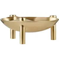 STOFF Nagel Nagel Kom Geborsteld - Kaarshouders Messing Brushed Brass - 9125
