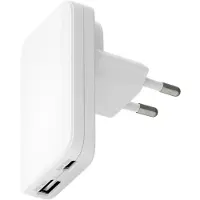 dbramante1928 Re-charge Pro Slim Oplader USB-C 30W en USB-A 30W - Wit