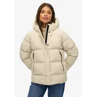 Superdry Winterjas crème