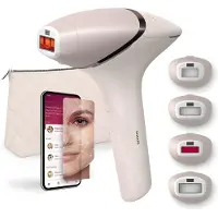 Philips Epilator met pulslamp - - LUMEA BRI976/00 - SkinAI SenseIQ - Bedraad/draadloos - 4 opzetstukken