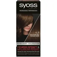 Schwarzkopf Syoss Czekoladowy Brąz Permanente Kleur Chocolade Bruin 1000 kg