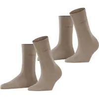 Esprit 2p Socks Uni Women bruin 35-38 Dames
