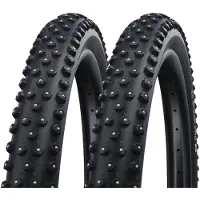 Schwalbe Pneu VTT Ice Spiker Pro 29 29'' Tubeless Ready Souple Winter DD RaceGuard E-Bike E-25 Noir
