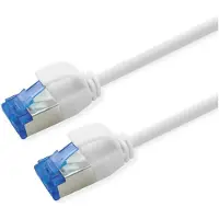 Roline Patchkabel Kat.6A (Class EA) S/FTP (PiMF) , LSOH, PoE, wit, 5 m