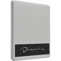Dommelin Hoeslaken Zilver (Percal 200TC)-90 x 220 cm