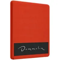 Dommelin Hoeslaken Terracotta (Percal 200TC)-90 x 210 cm