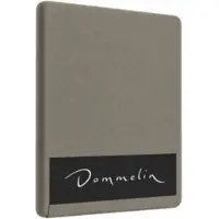 Dommelin Hoeslaken Taupe (Percal 200TC)-140 x 200 cm