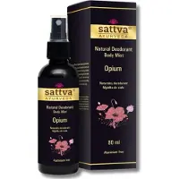 Sattva Ayurveda Deodorant 'Opium' (body mist), aluminiumvrij, , veganistisch, 80 ml