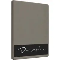 Dommelin Topper Hoeslaken 10-14 cm Taupe (Flanel)-180 x 210 cm