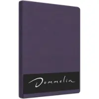 Dommelin Topper Hoeslaken 10-14 cm Violet (Katoen 180TC)-80 x 200 cm