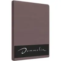 Dommelin Topper Hoeslaken 10-14 cm Truffel (Percal 400TC)-80 x 210 cm