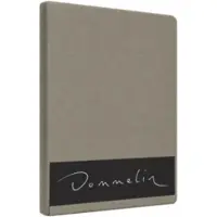 Dommelin Topper Hoeslaken 5-9 cm Taupe (Flanel)-200 x 200 cm